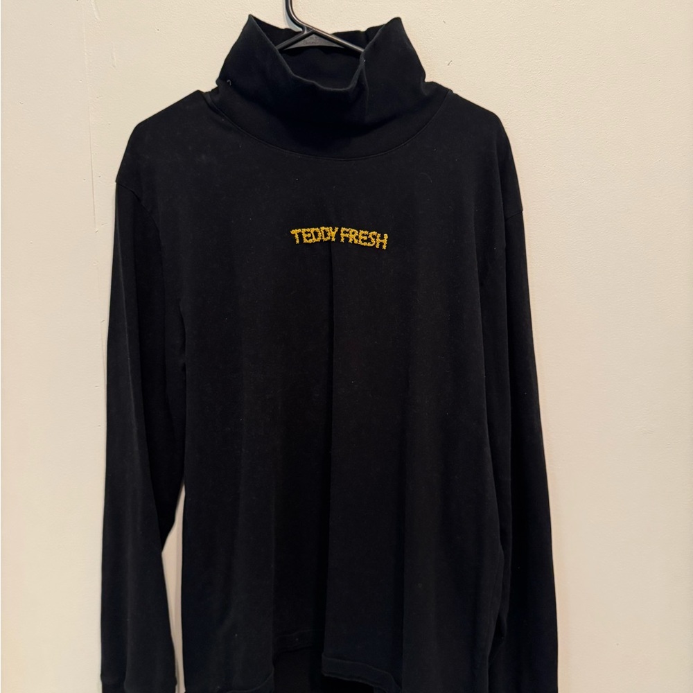 Teddy Fresh Black Turtleneck